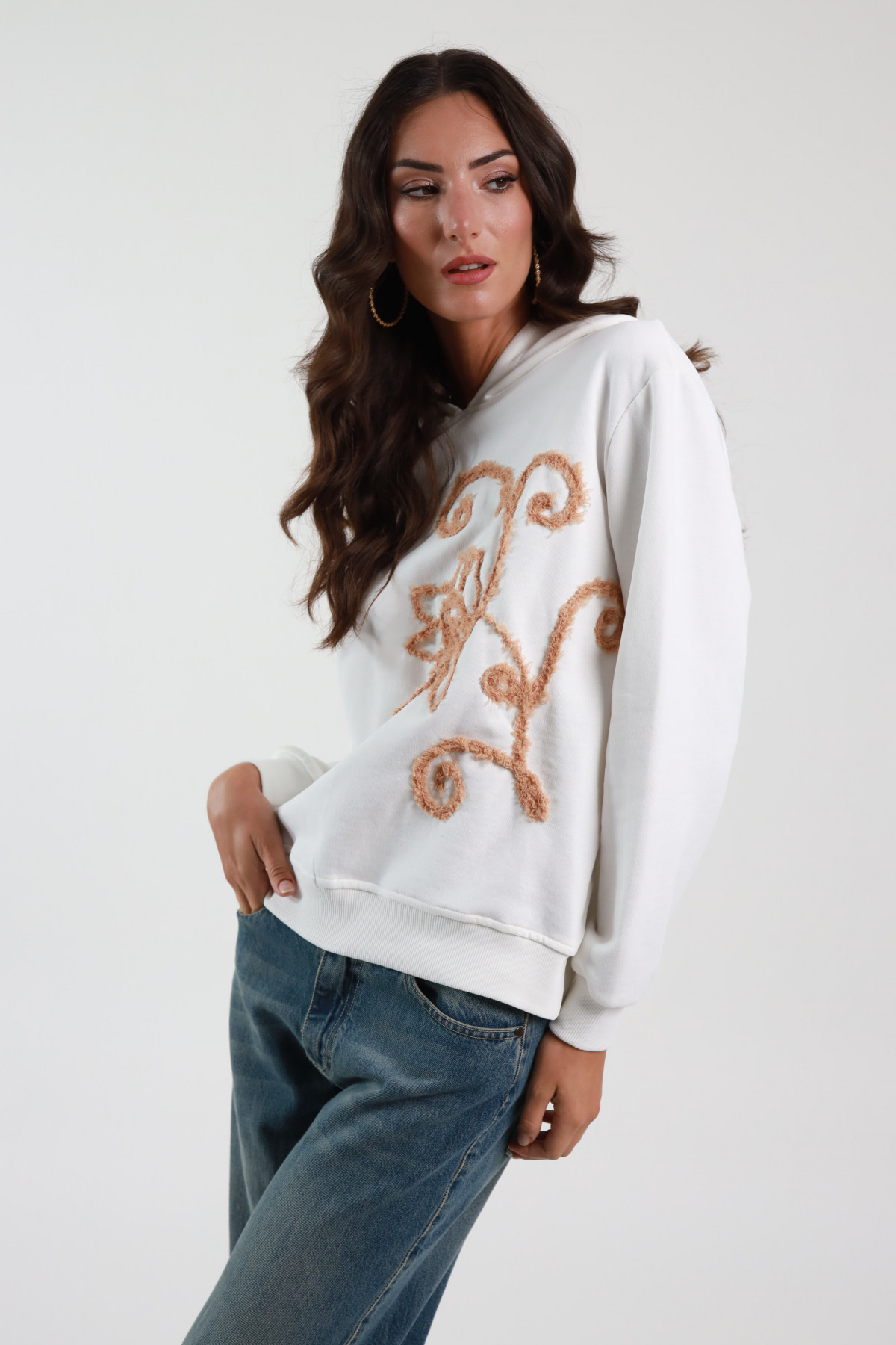 Embroidered Sweatshirt