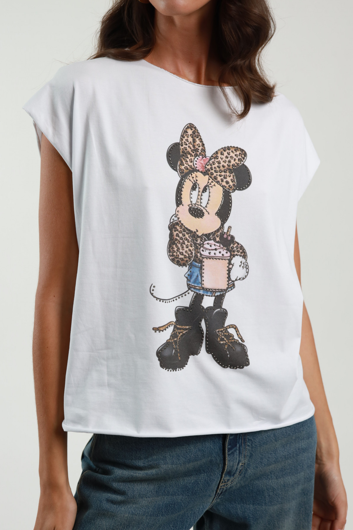 T-Shirt Print Mickey Mouse Mug