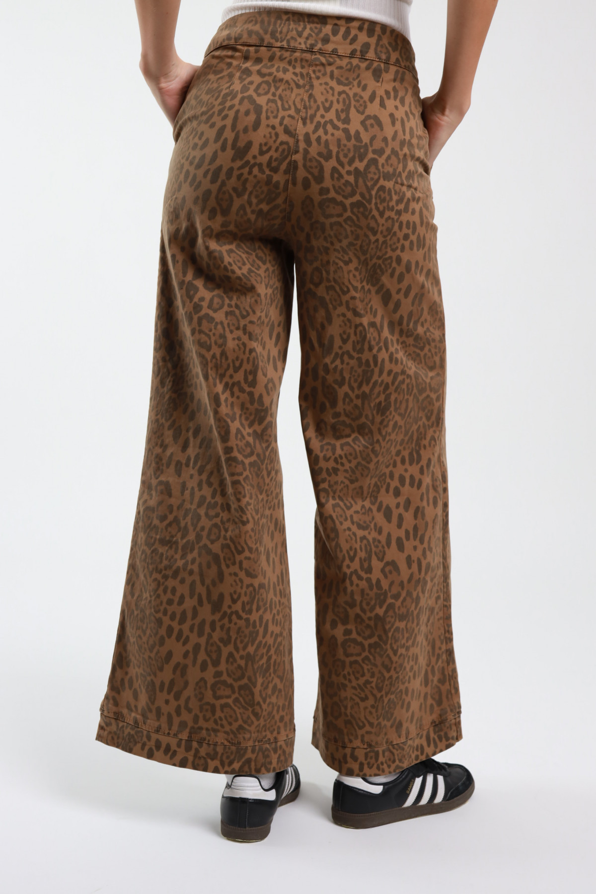 Denim Leopard Over