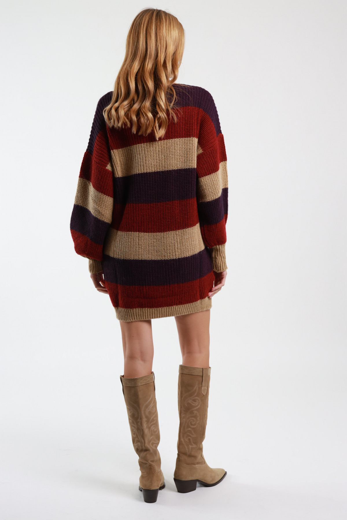 Oversized Striped Sweater