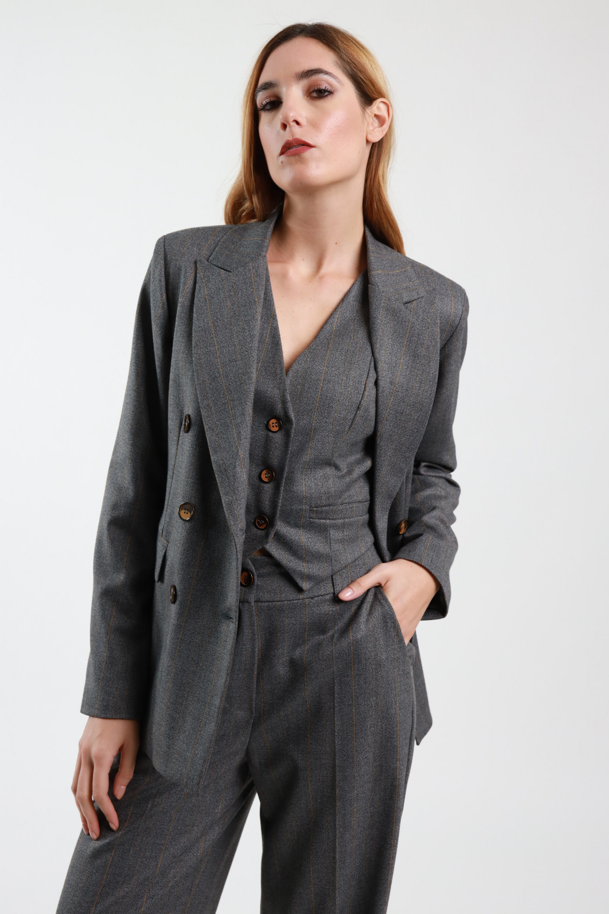 Pinstripe Jacket