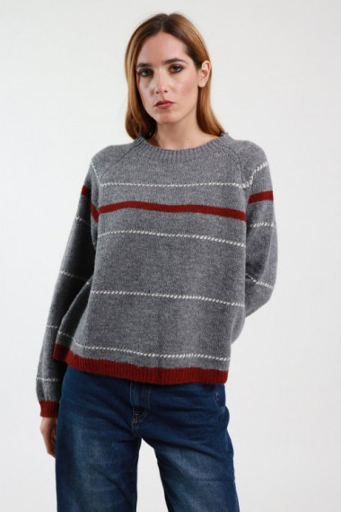 Wide Neck Sweater