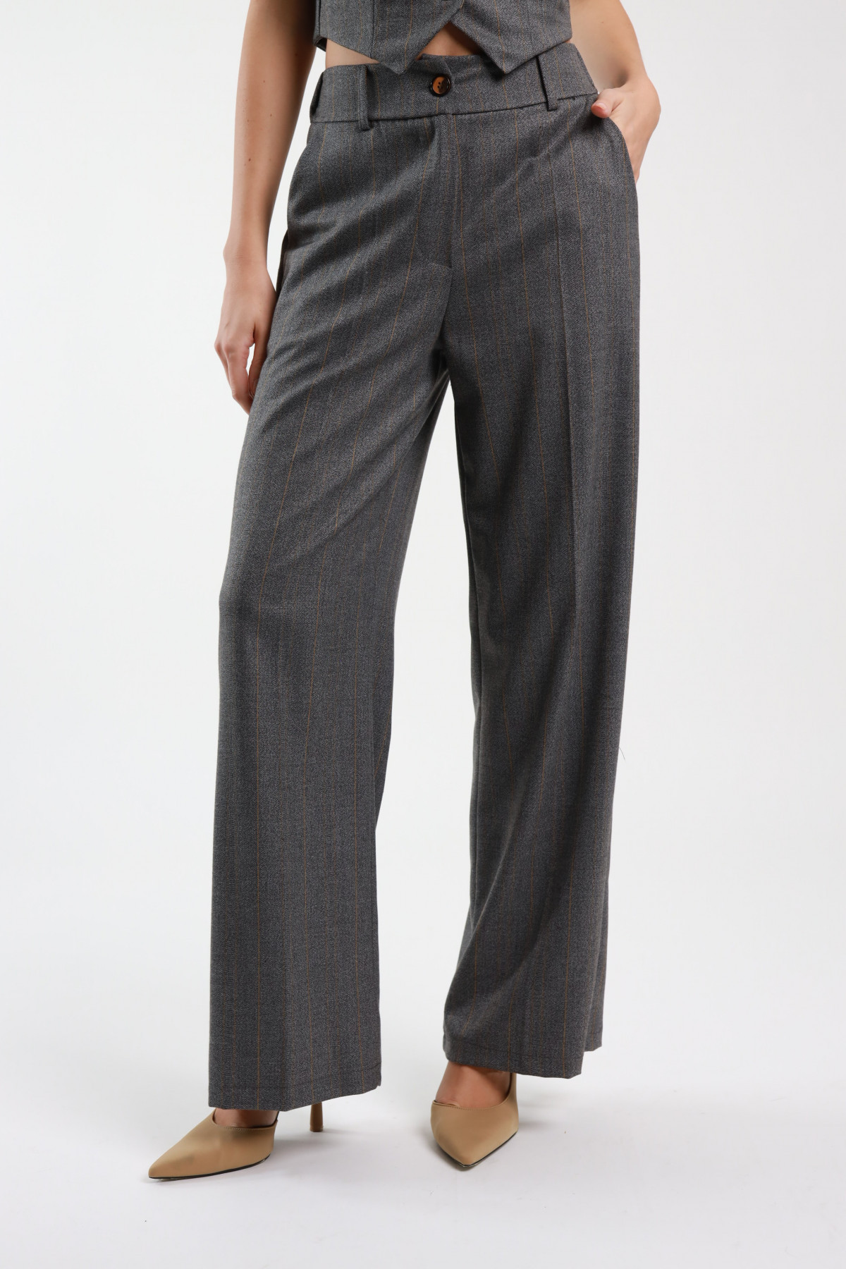 Straight Leg Trousers