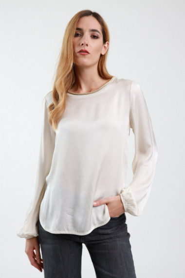 Blusa Bordata Lurex