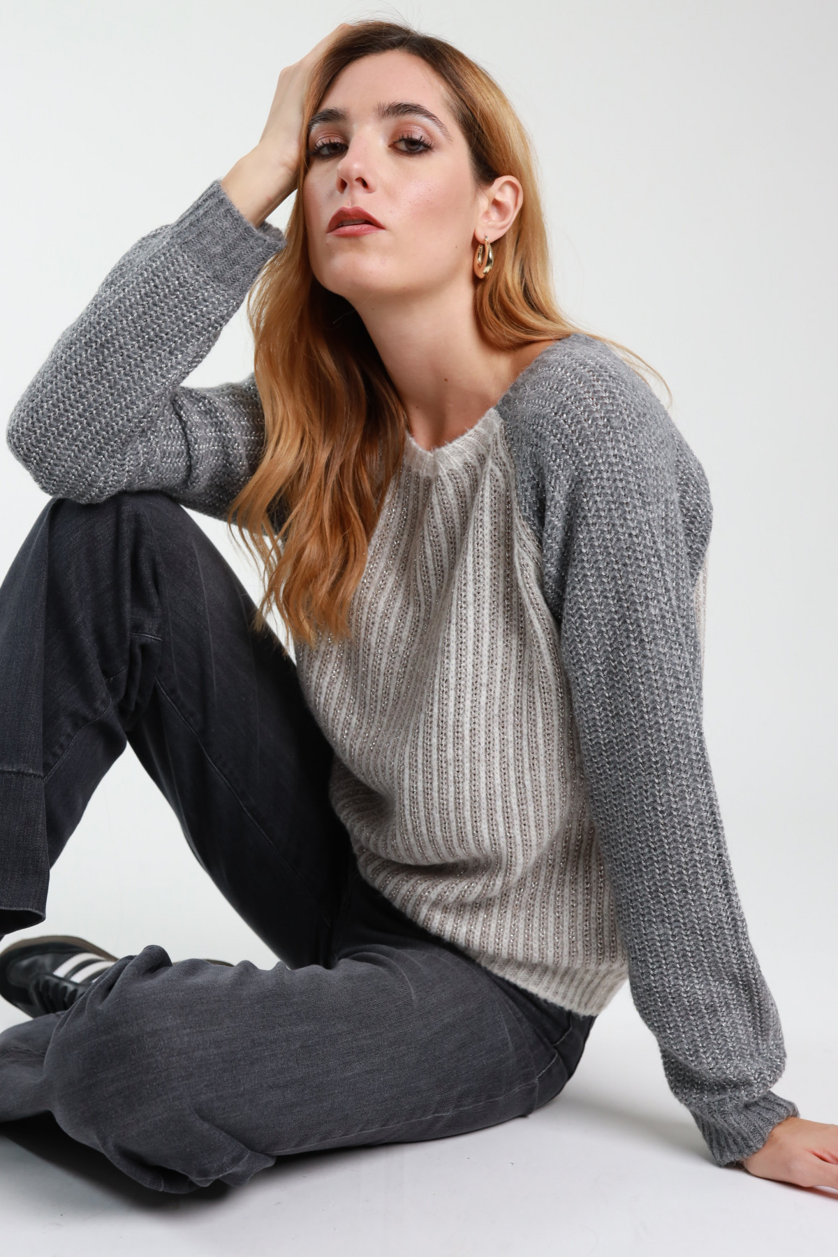 Lurex sweater