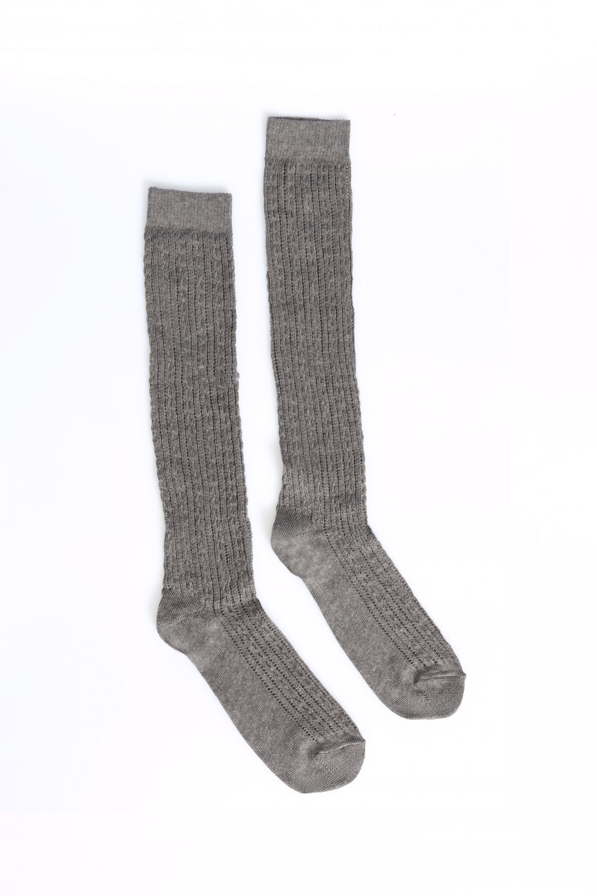 Long Perforated Socks