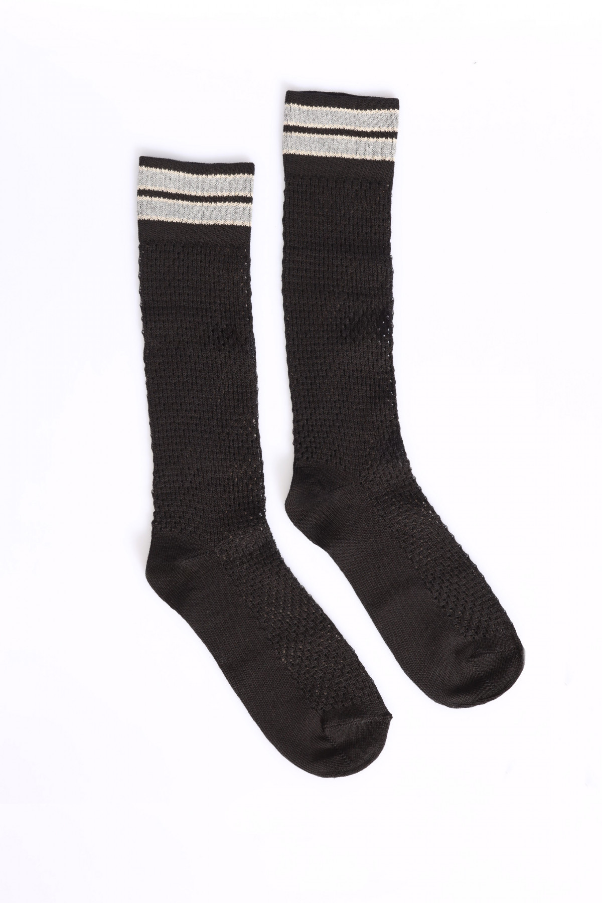 Lange Socken mit Bändern