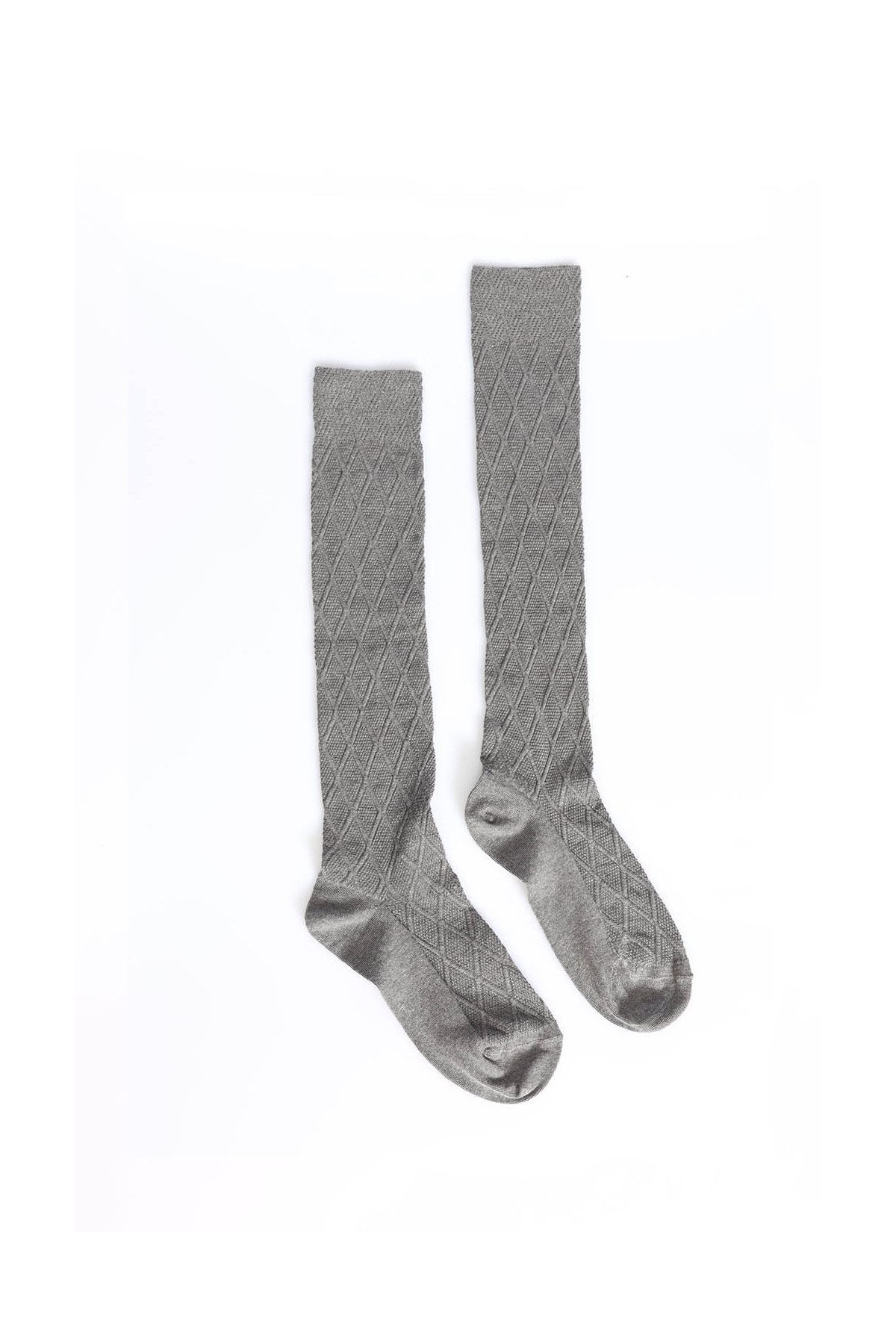 Long Jacquard Socks