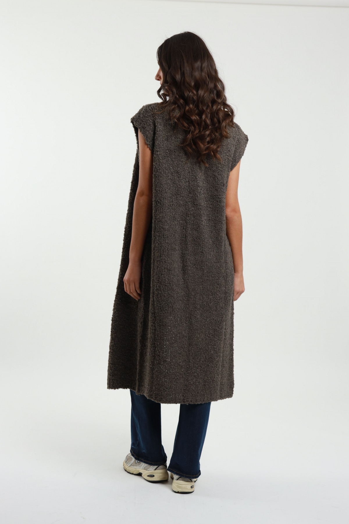 Long Boucle Vest