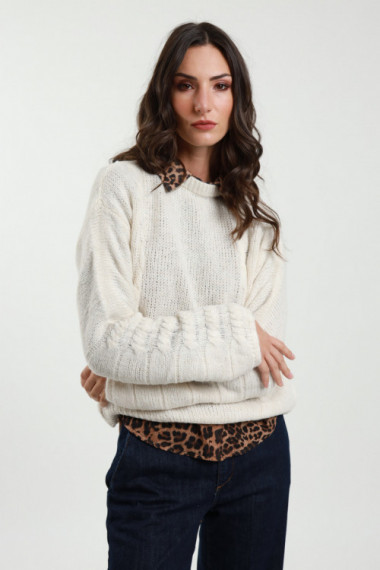 Braided Sweater