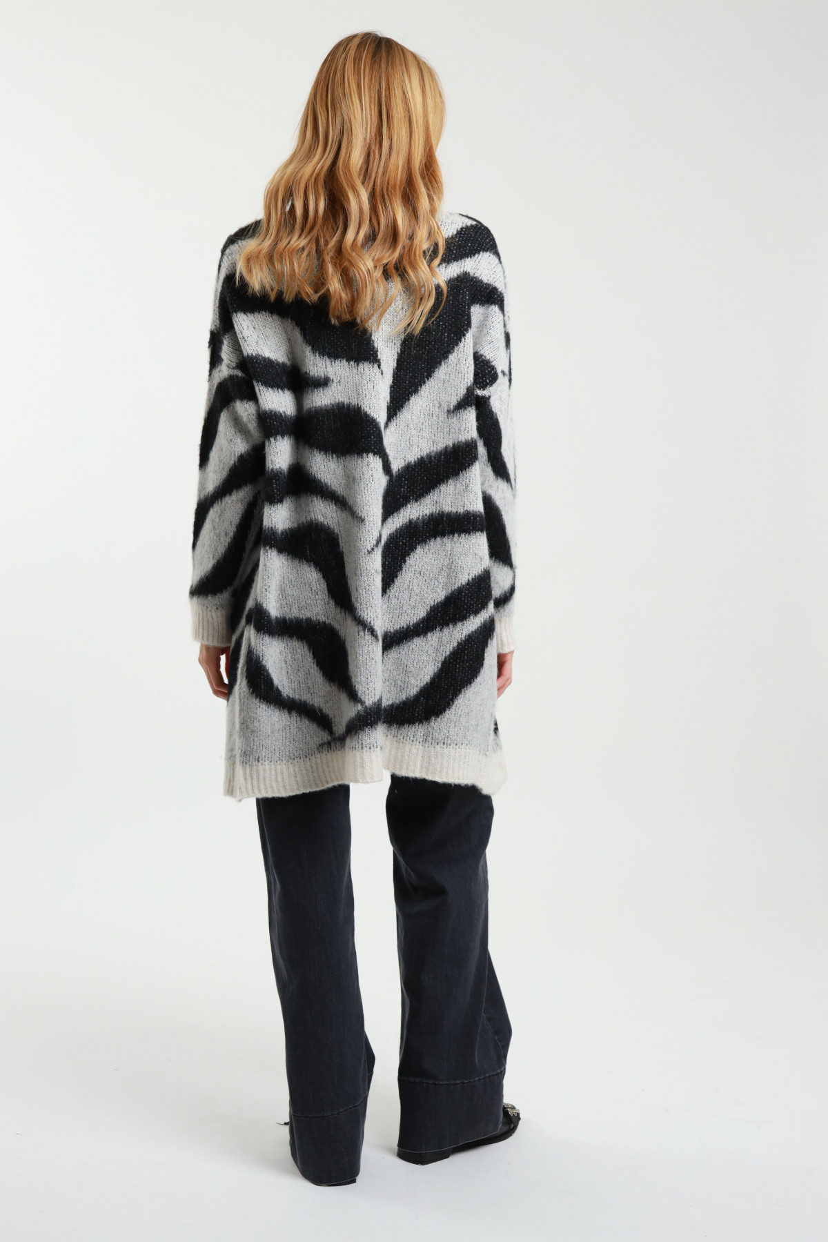 Zebra Cardigan