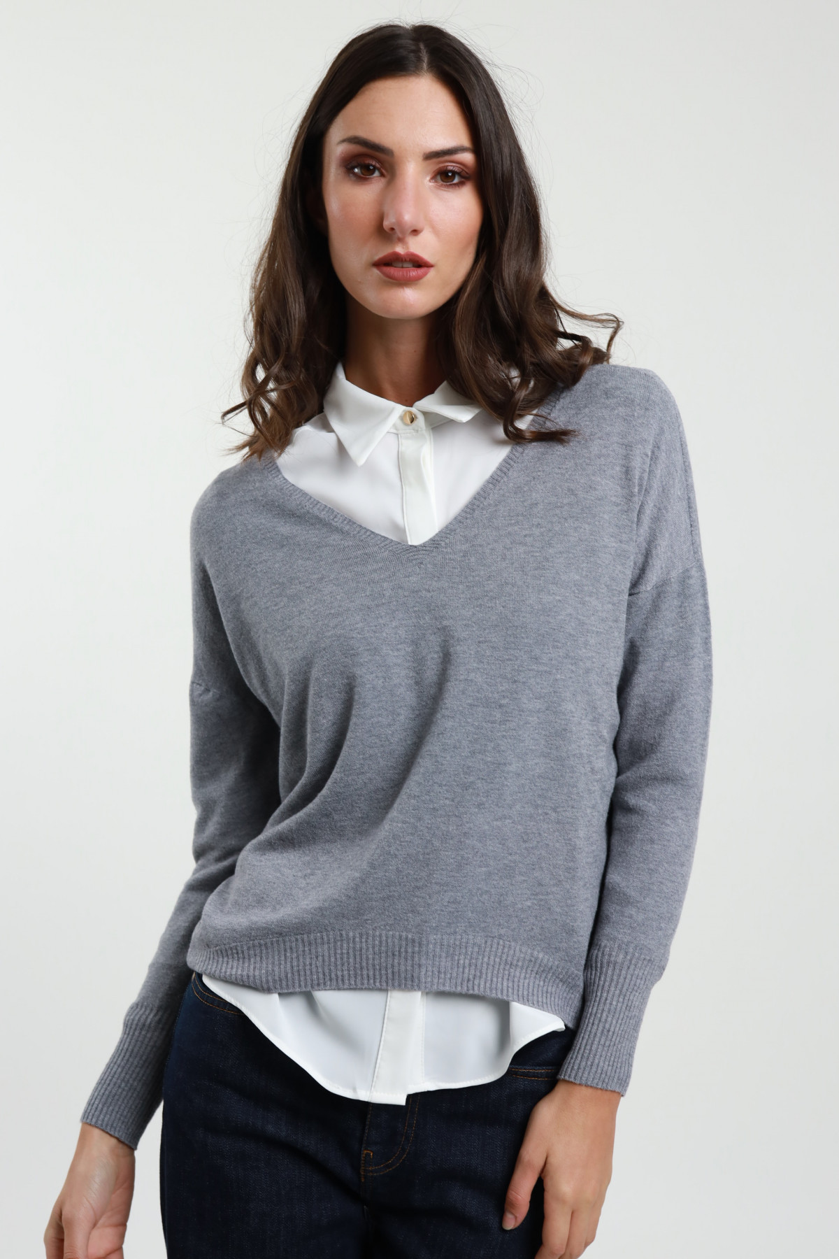 V-Neck Sweater