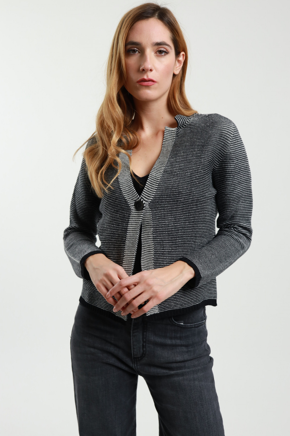 1 Button Cardigan