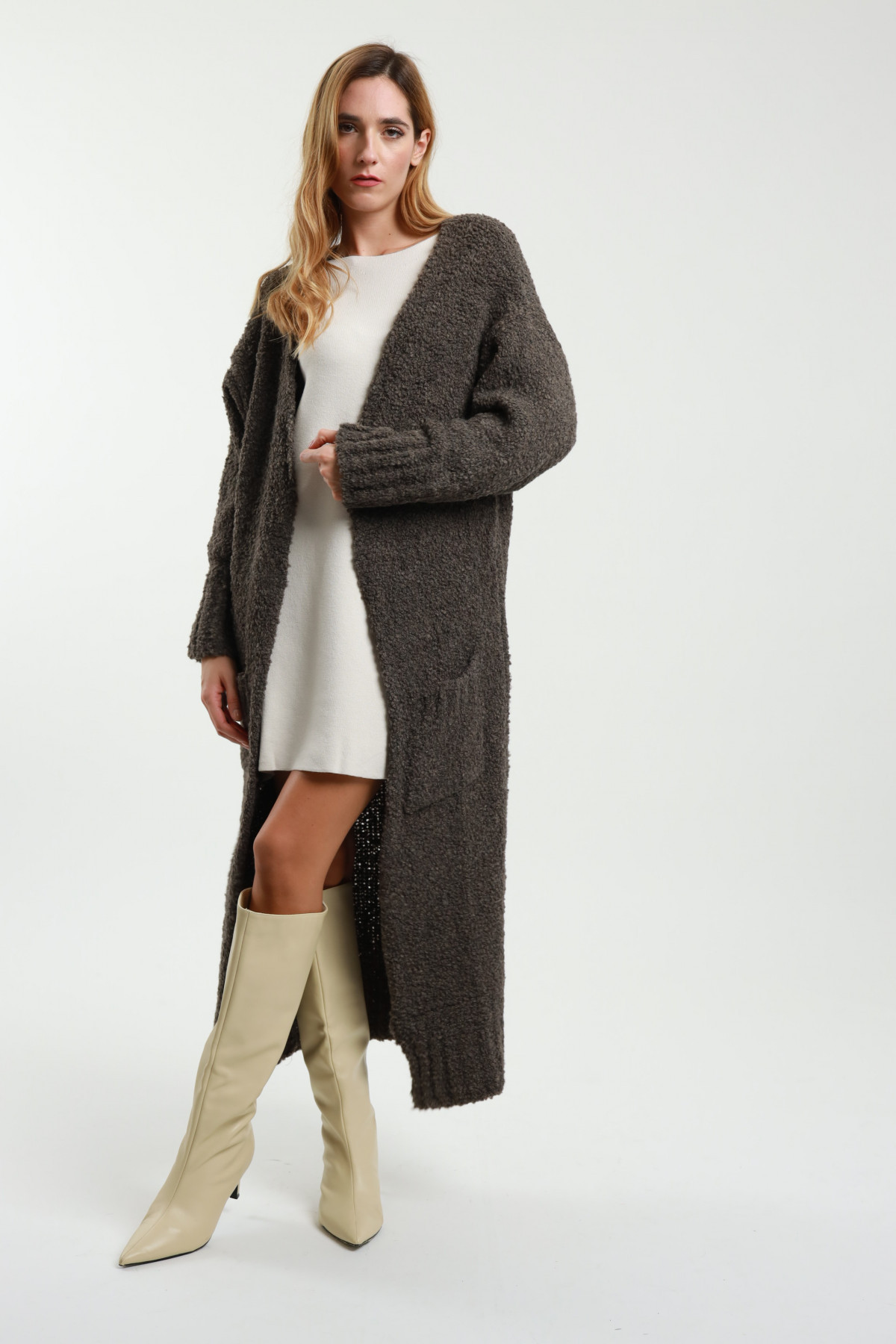 Cappotto In Maglia