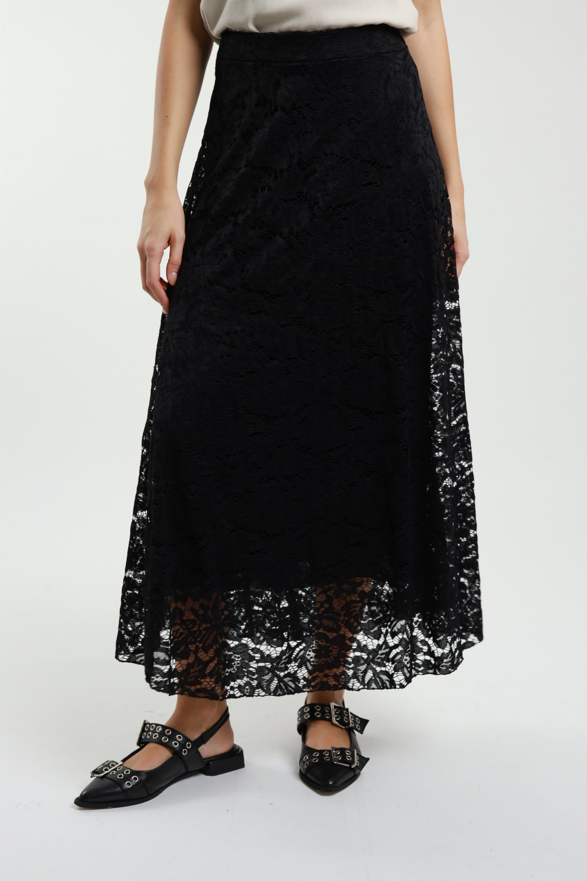 Long Lace Skirt