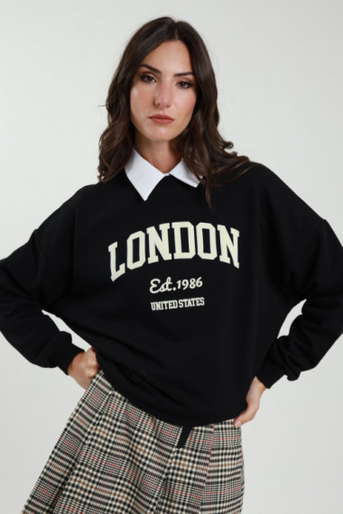 Felpa Girocollo 'London'