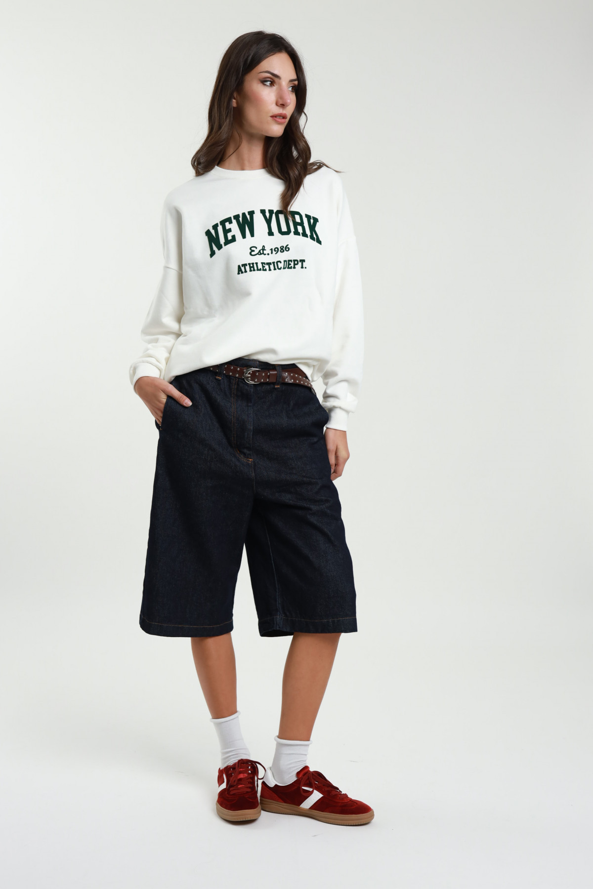 Bermuda Jeans Oversized