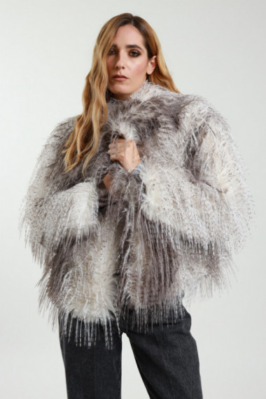 Two-tone Eco-Fur