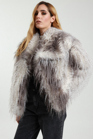 Two-tone Eco-Fur