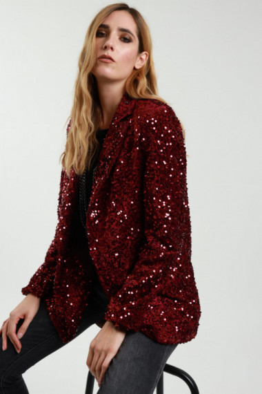 Velvet and Sequin Jacket