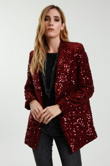 Velvet and Sequin Jacket