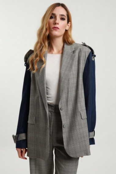 Two Fabric Jacket