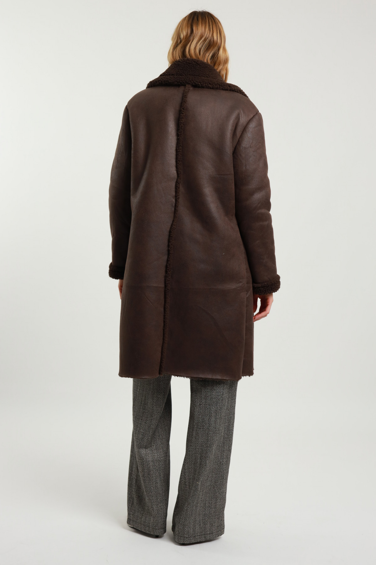 Eco-Sheepskin Coat