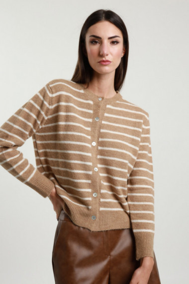 Striped Cardigan