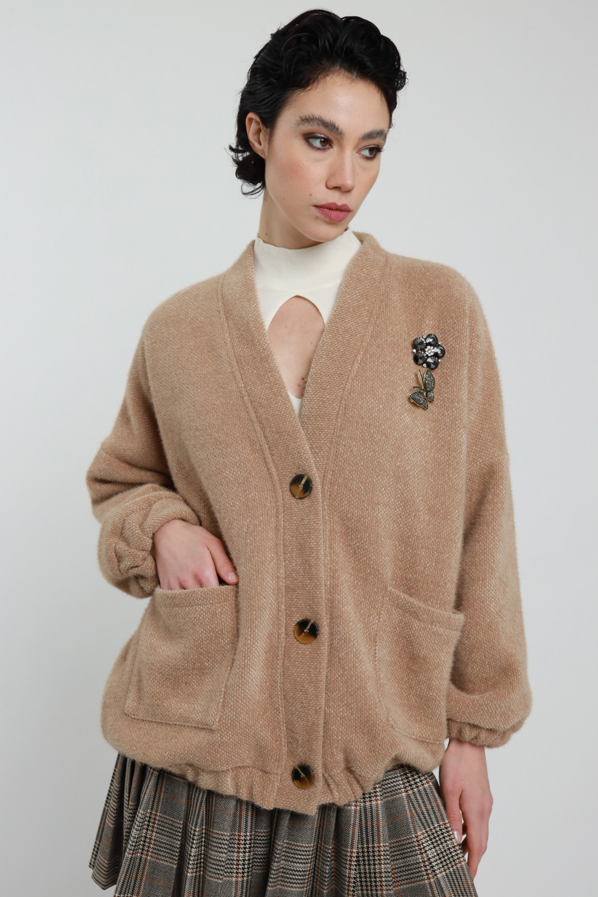 Cardigan Bomber Spille