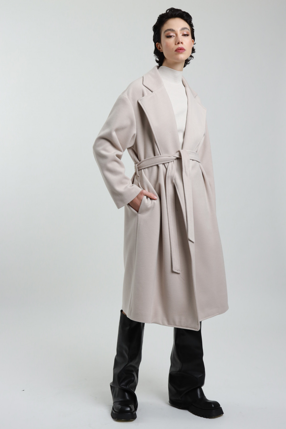 Coat with Belt