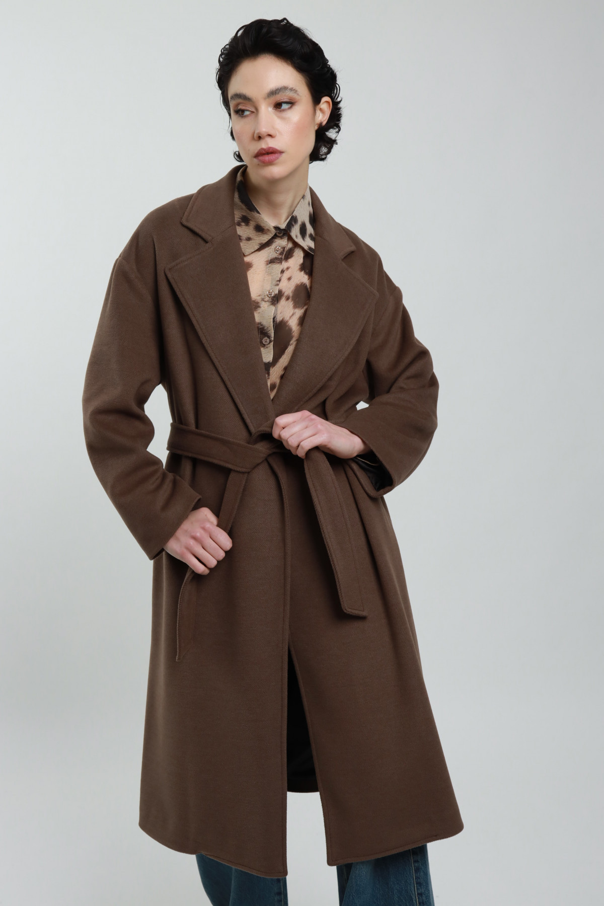 Cappotto con Cintura