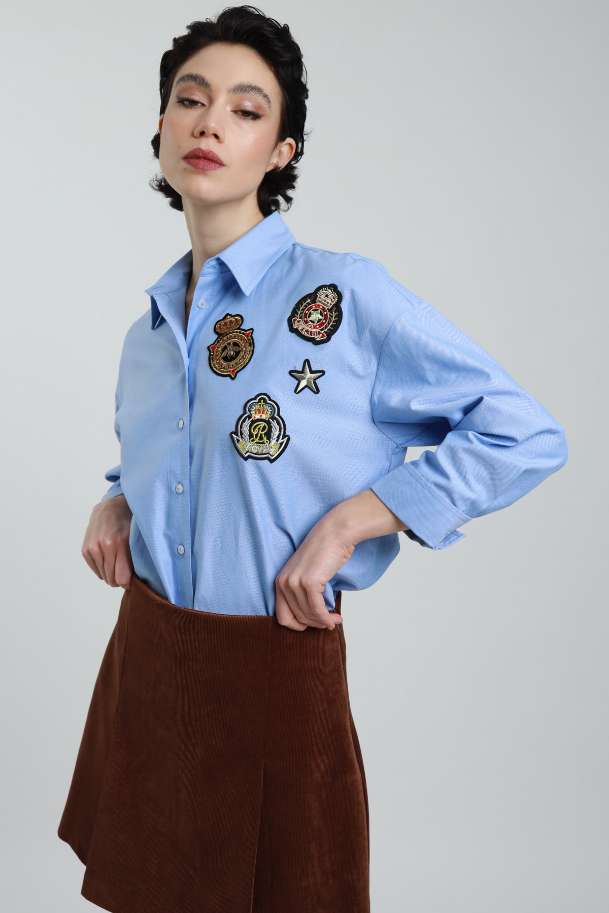 Shirt With Patches