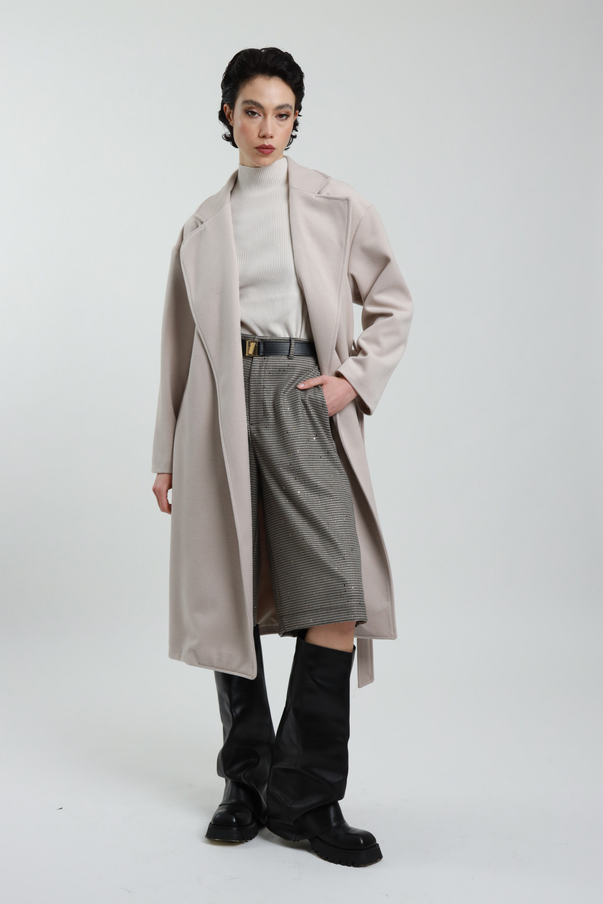 Coat with Belt