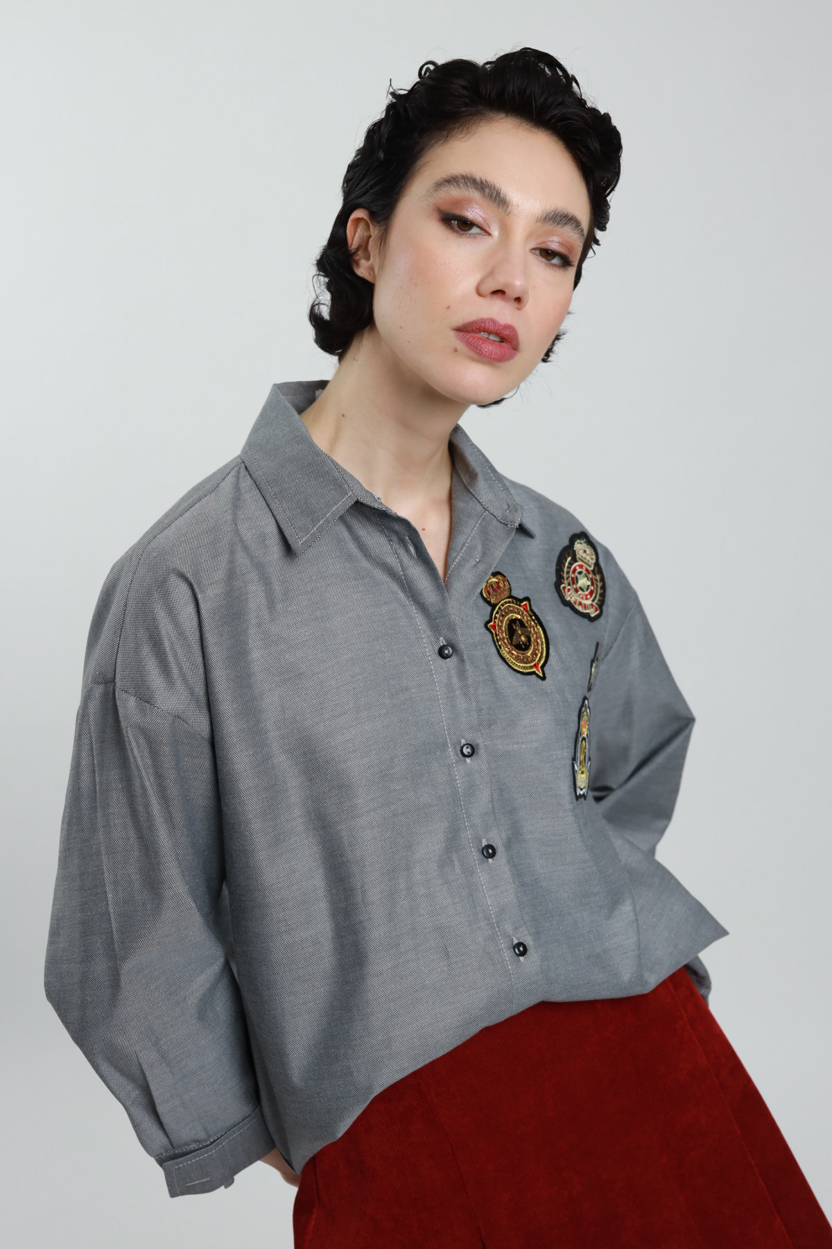 Shirt With Patches