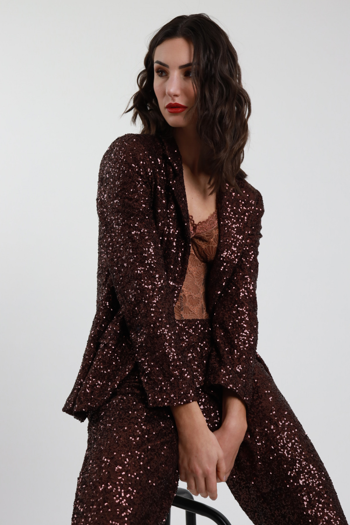 Sequin Blazer