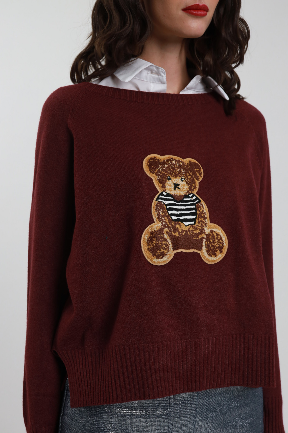 Pullover mit Teddybär