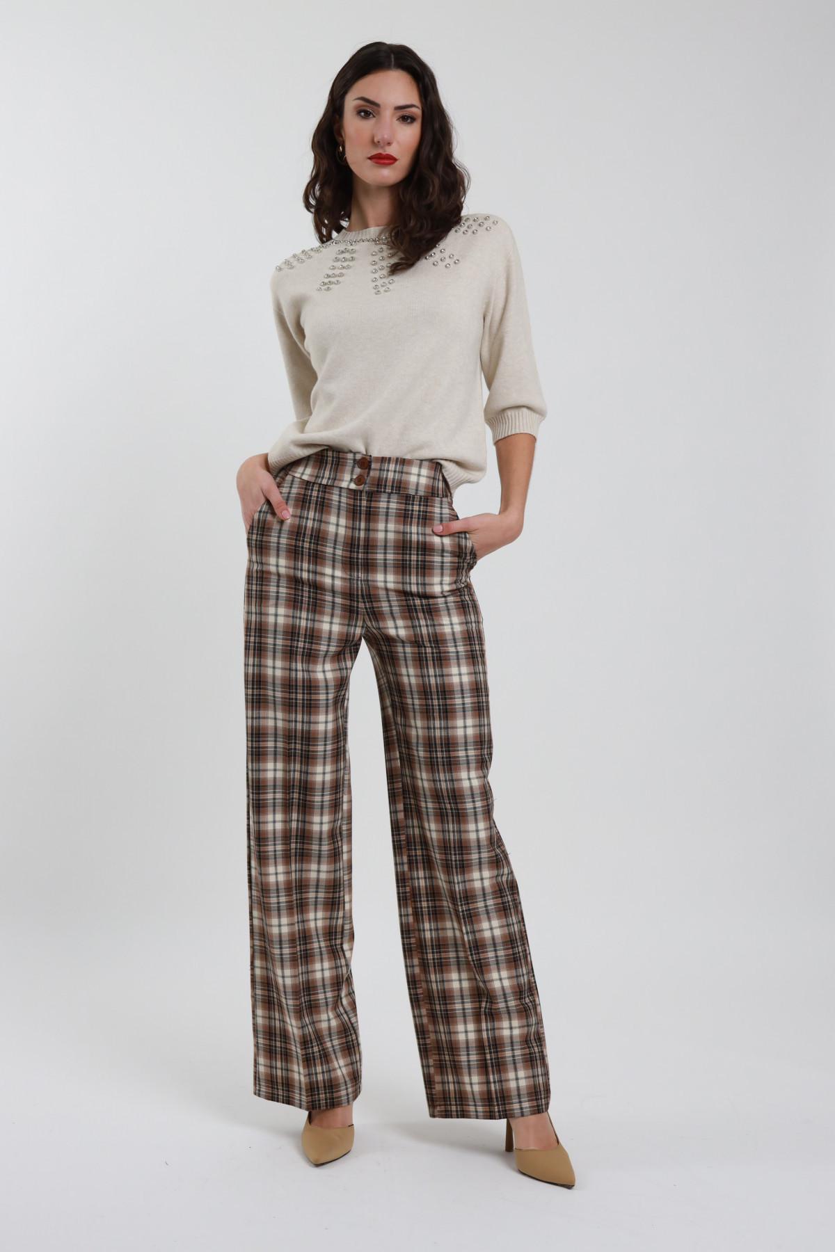 Pantalone Palazzo Check