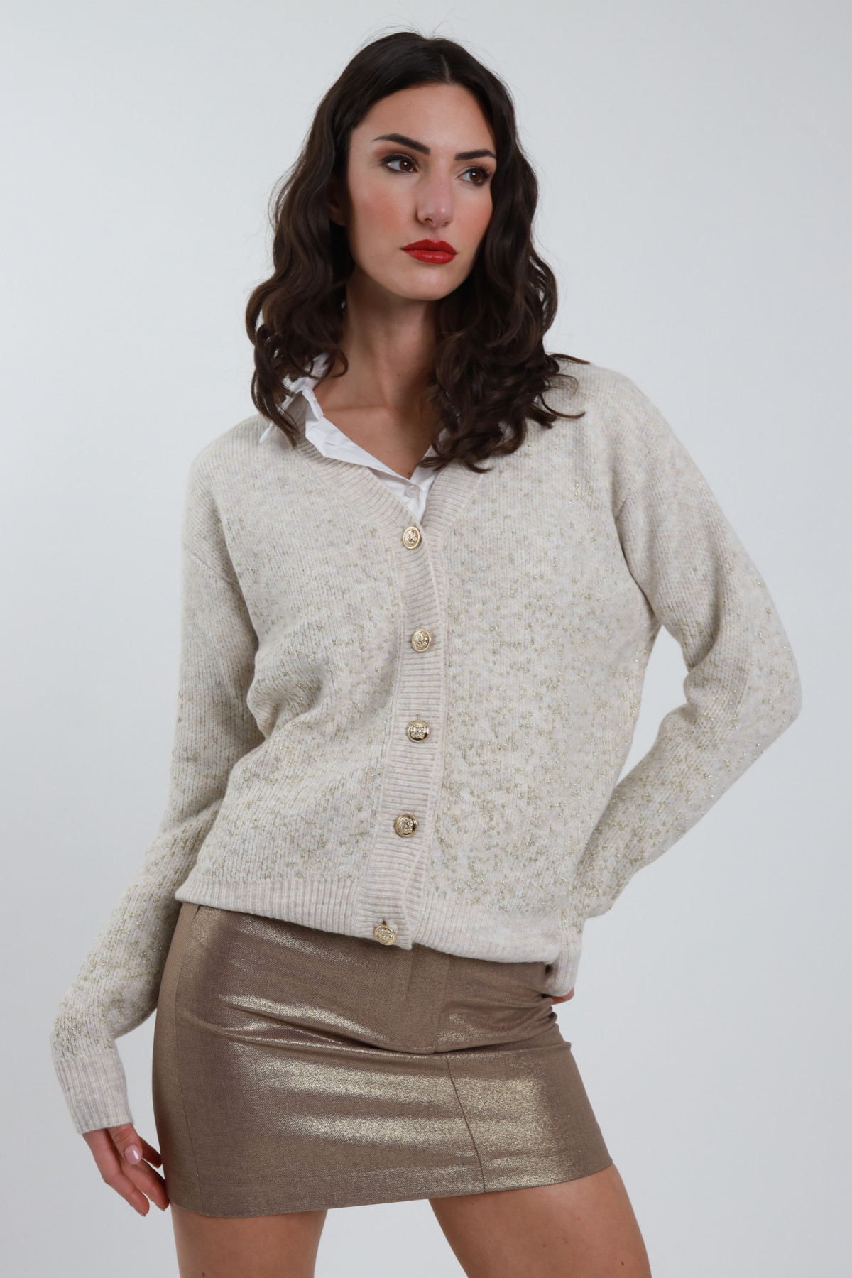 Cardigan Lurex