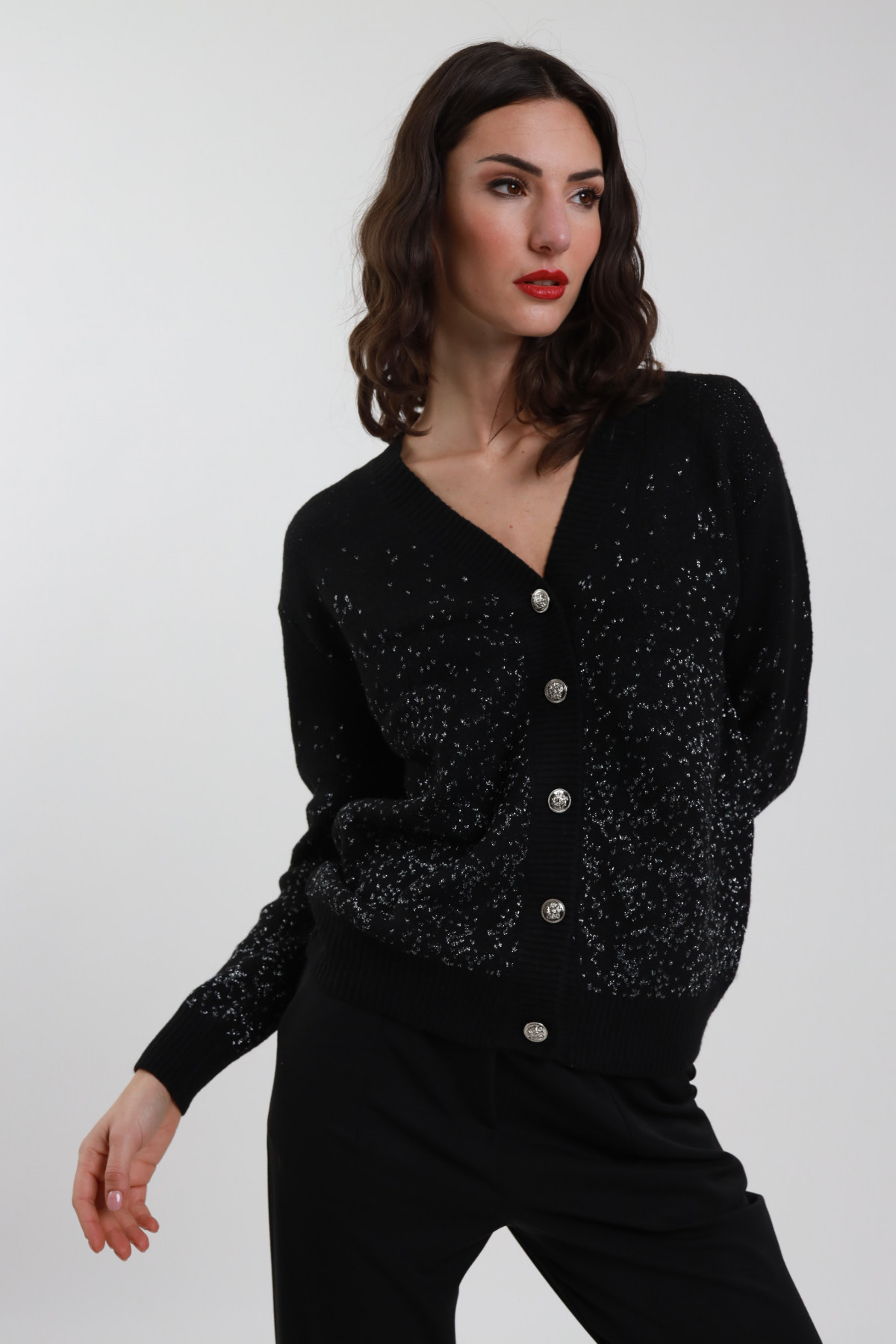 Cardigan Lurex