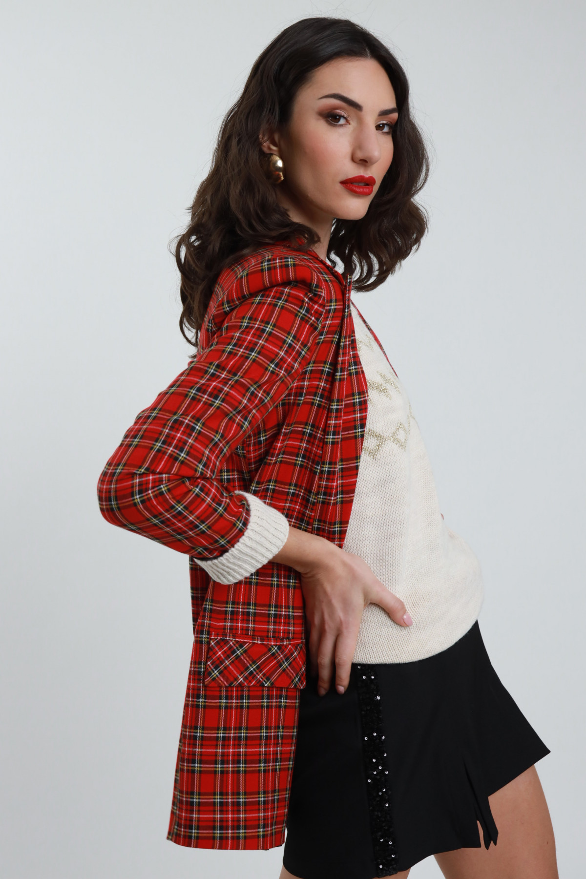 Giacca Tartan