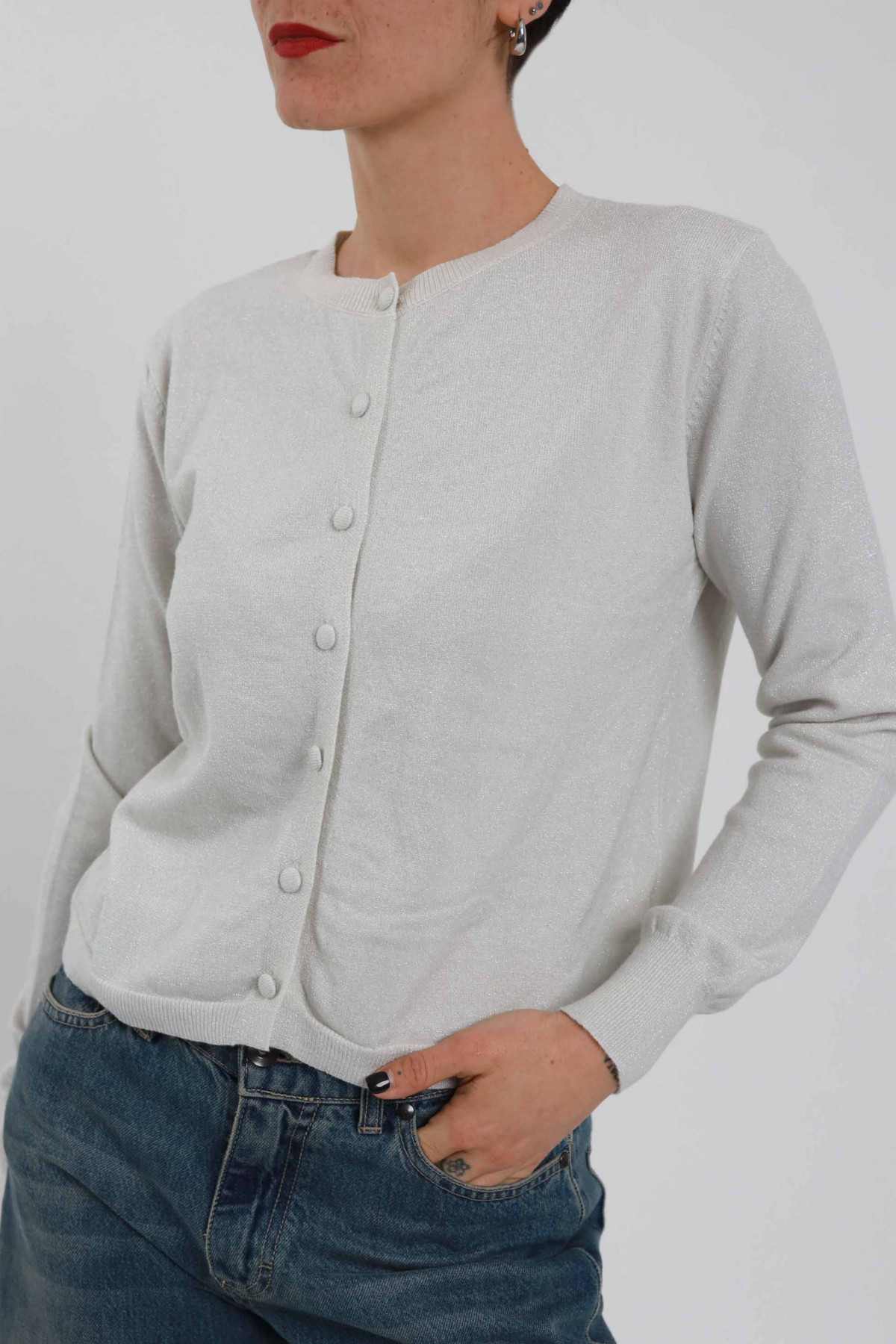 Lurex Cardigan