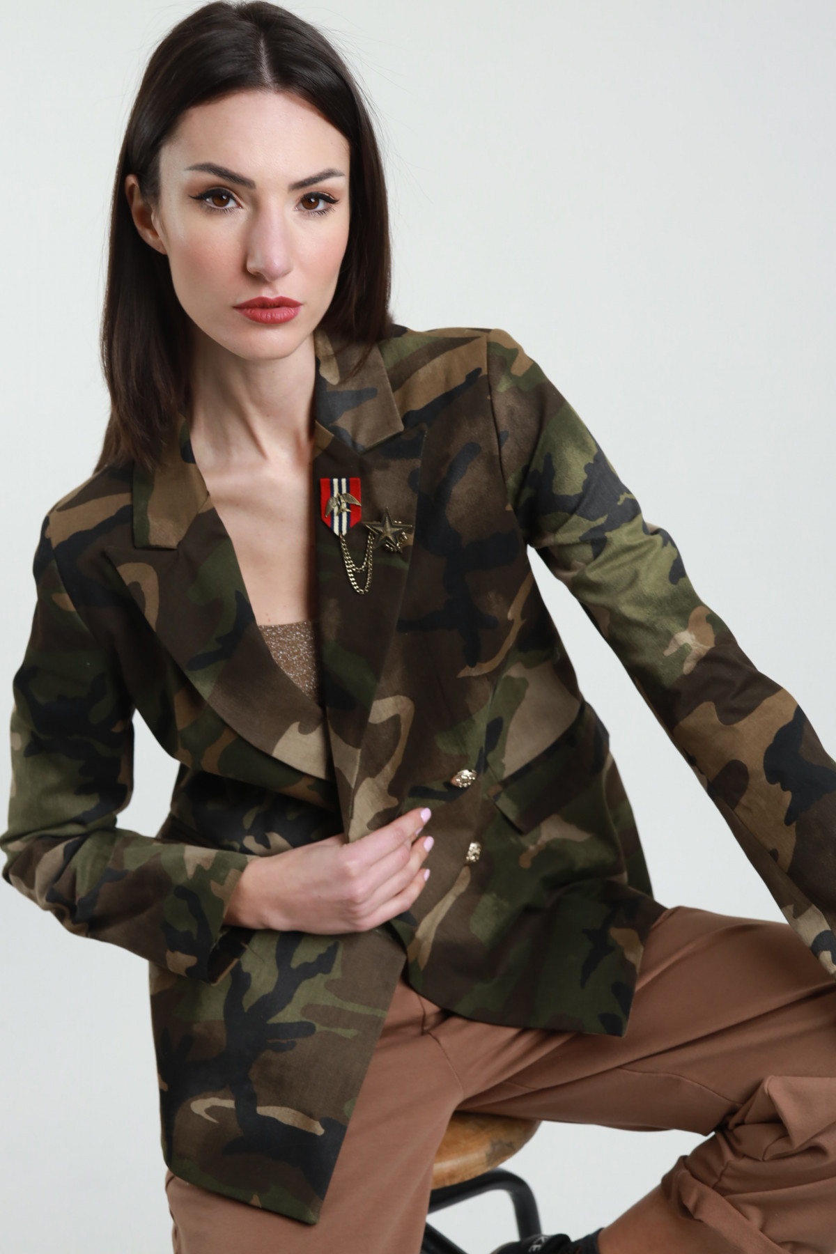 Camouflage Blazer