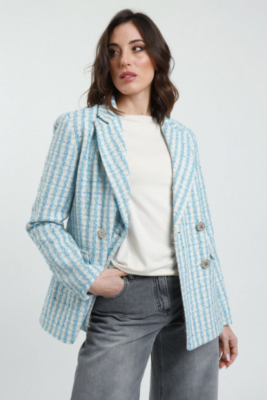 Blazer Doppiopetto Tweed