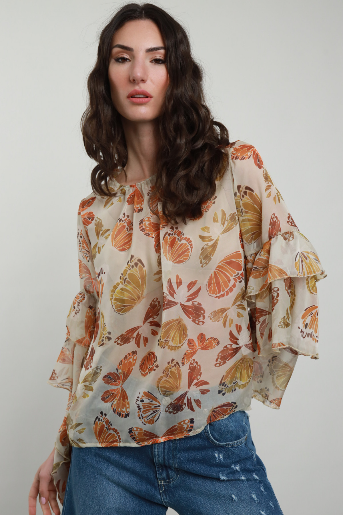 Blusa Farfalle