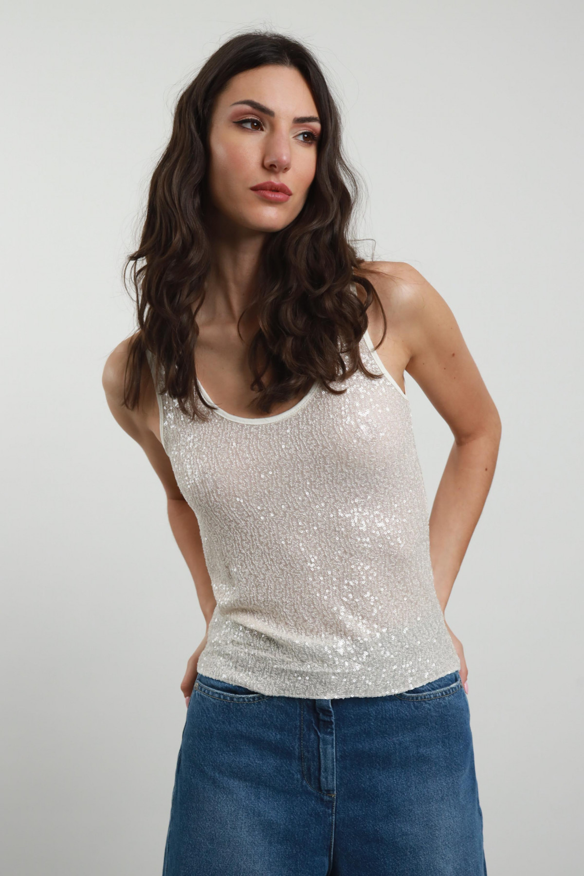 Paillettes Tanktop