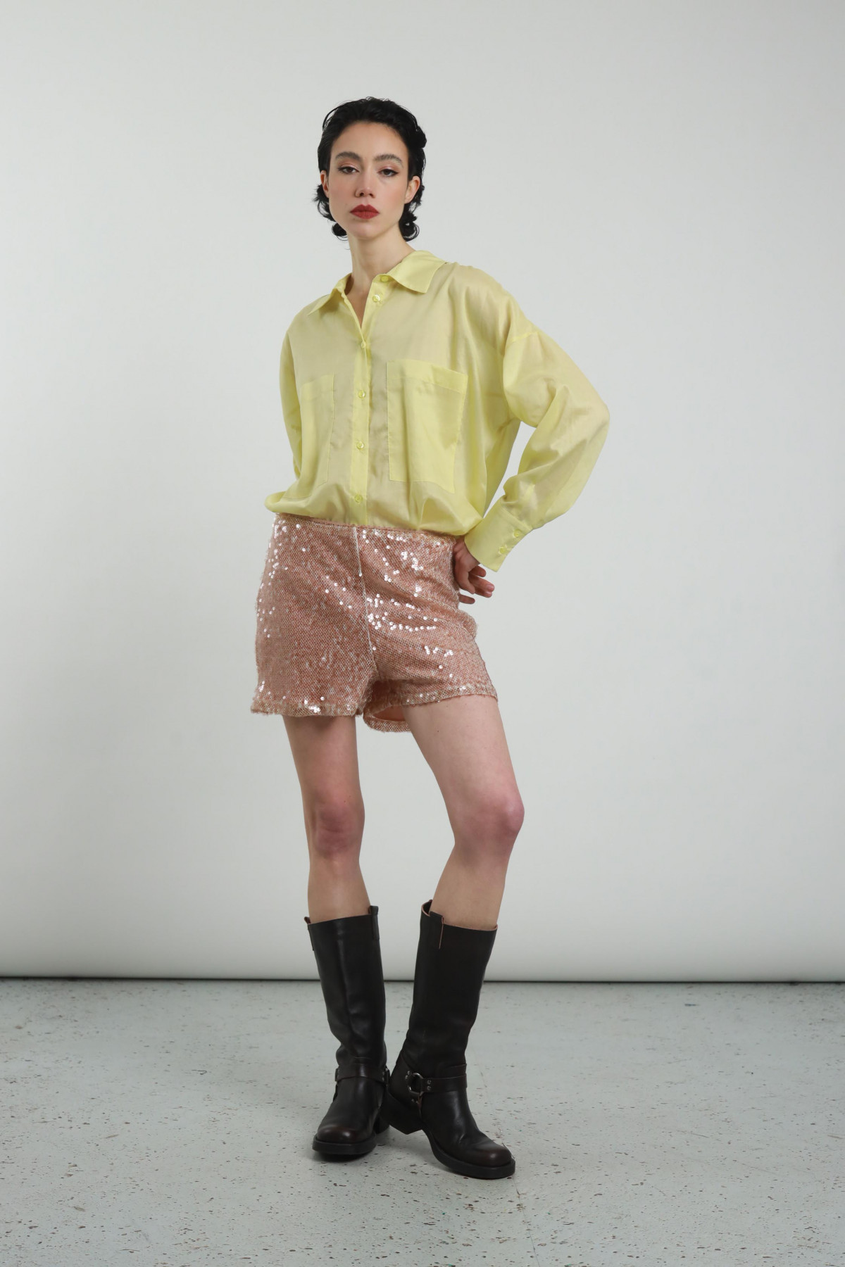 Shorts in Paillettes