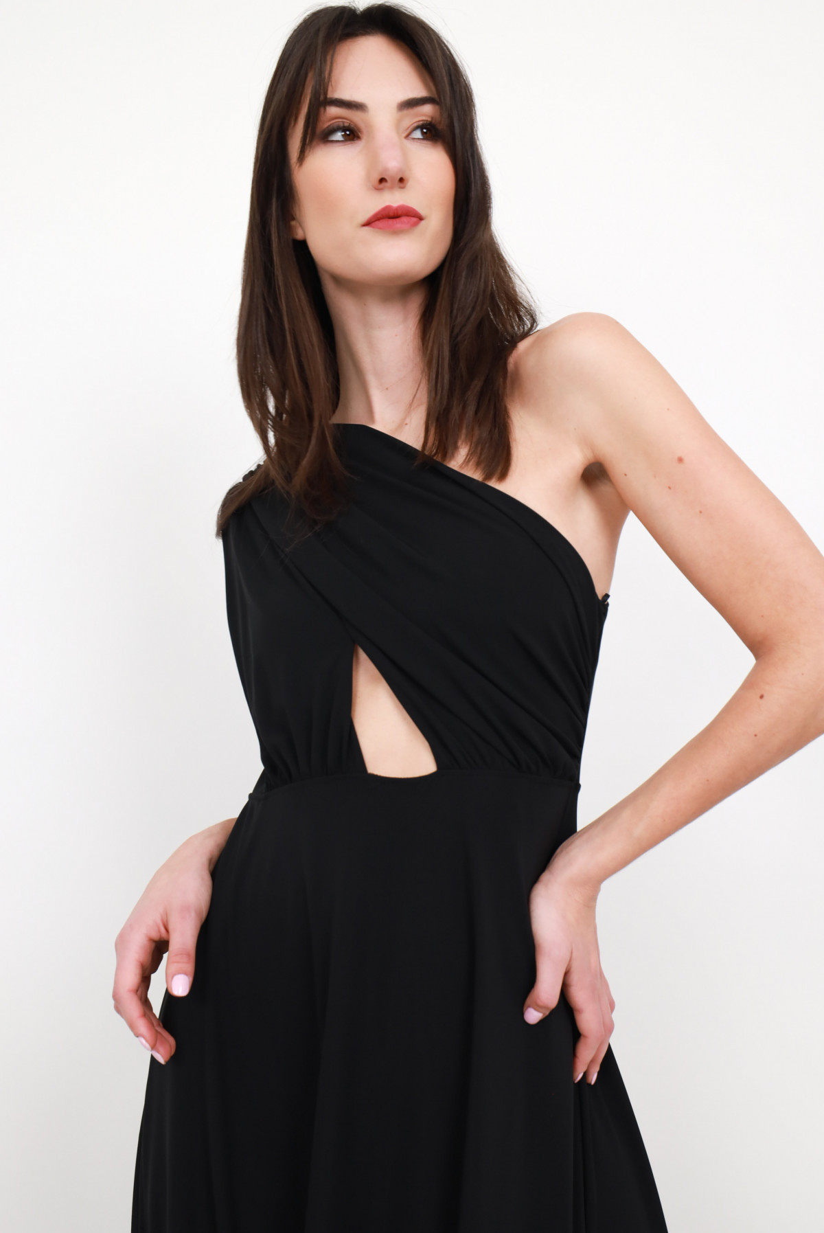 One-Shoulder-Kleid