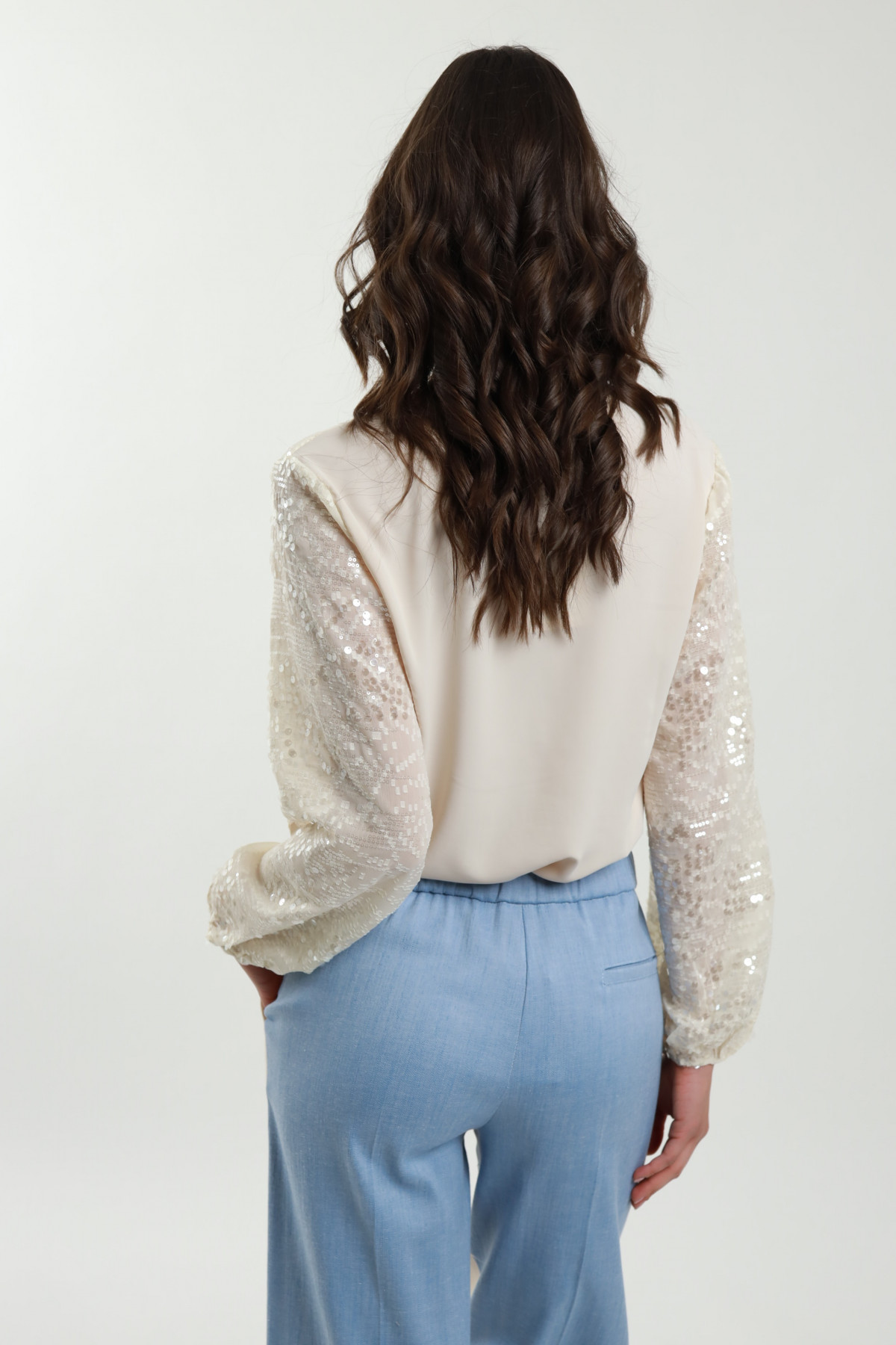 Blusa Paillettes