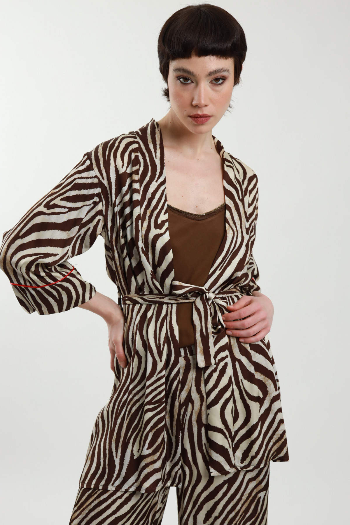 Zebra Kimono
