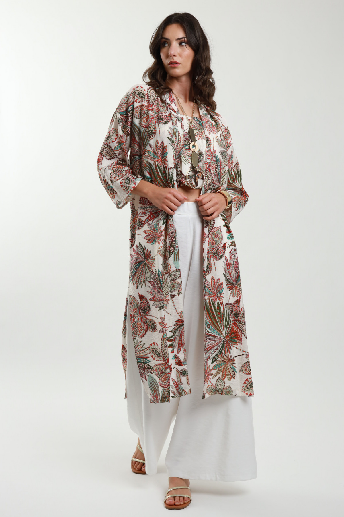 Kimono mit Aufdruck